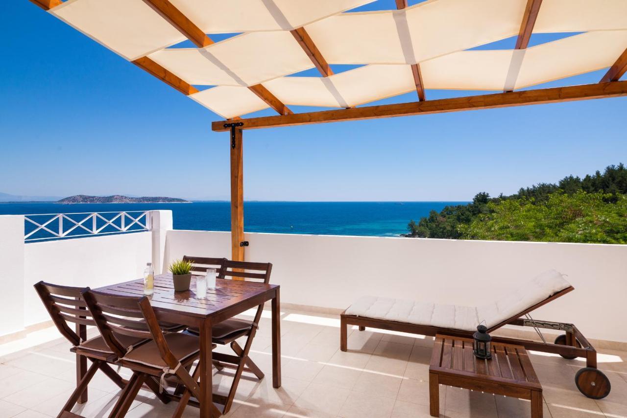 Villa Victoria By La Scala Beach Limenas  Luaran gambar